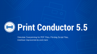 how to start print conductor in acrobat