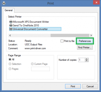 converting xps to pdf windows 10